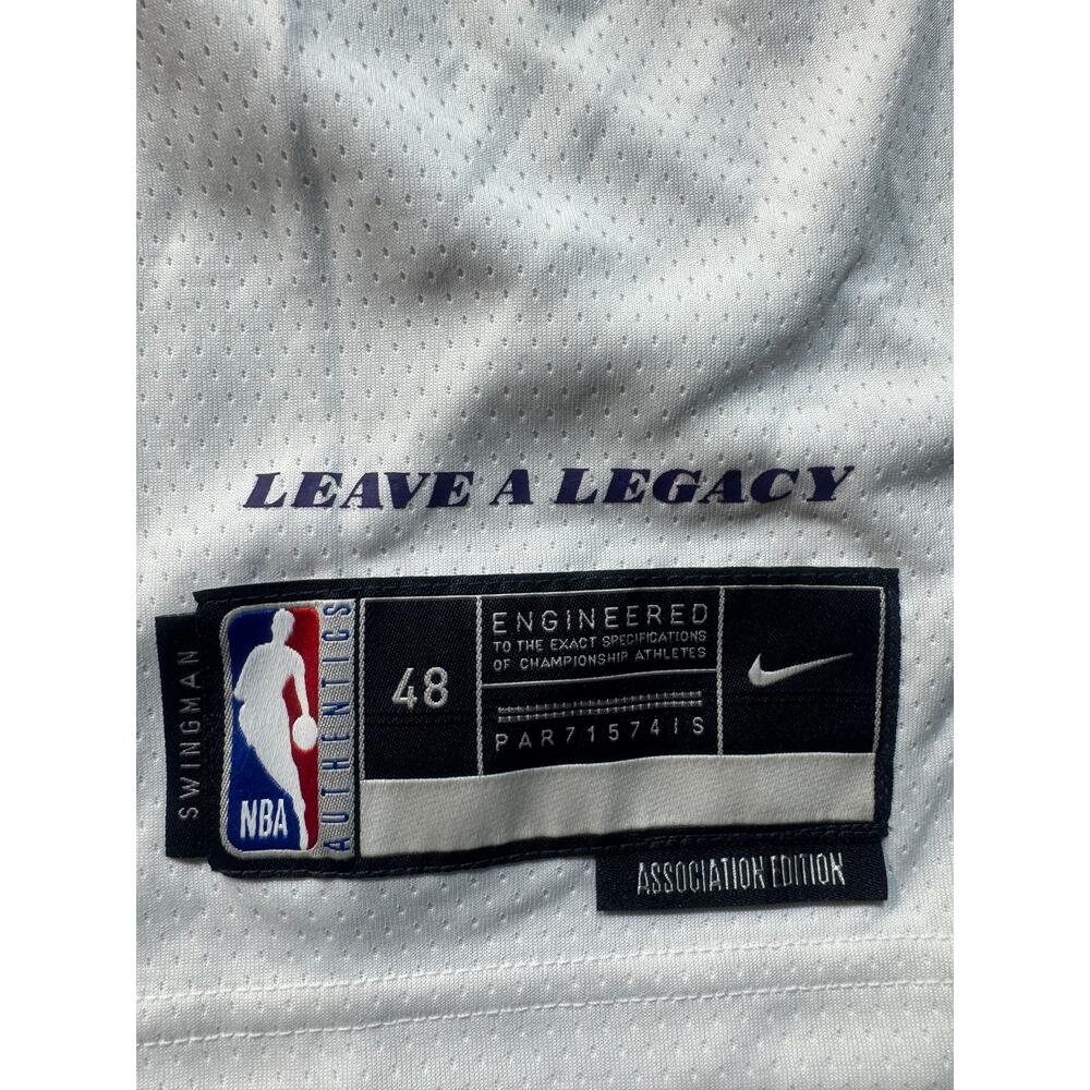 Nike Lakers Men's Jersey Sz L White Brand New - Picture 2 of 10